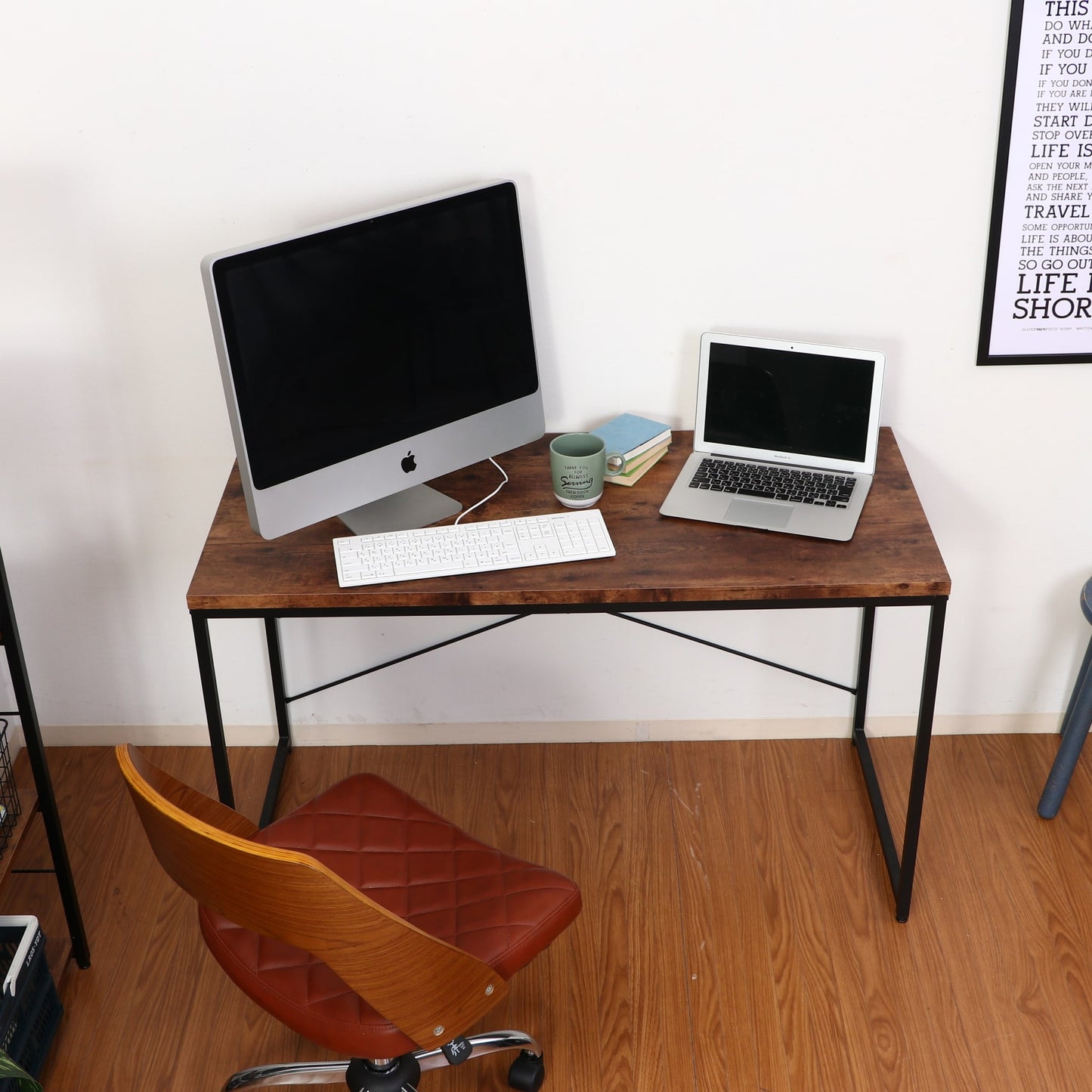 木目が美しいヴィンテージ風ワークデスク