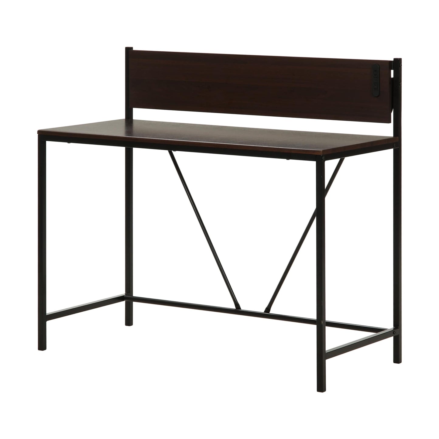 折りたたみ可能棚付きワークデスク