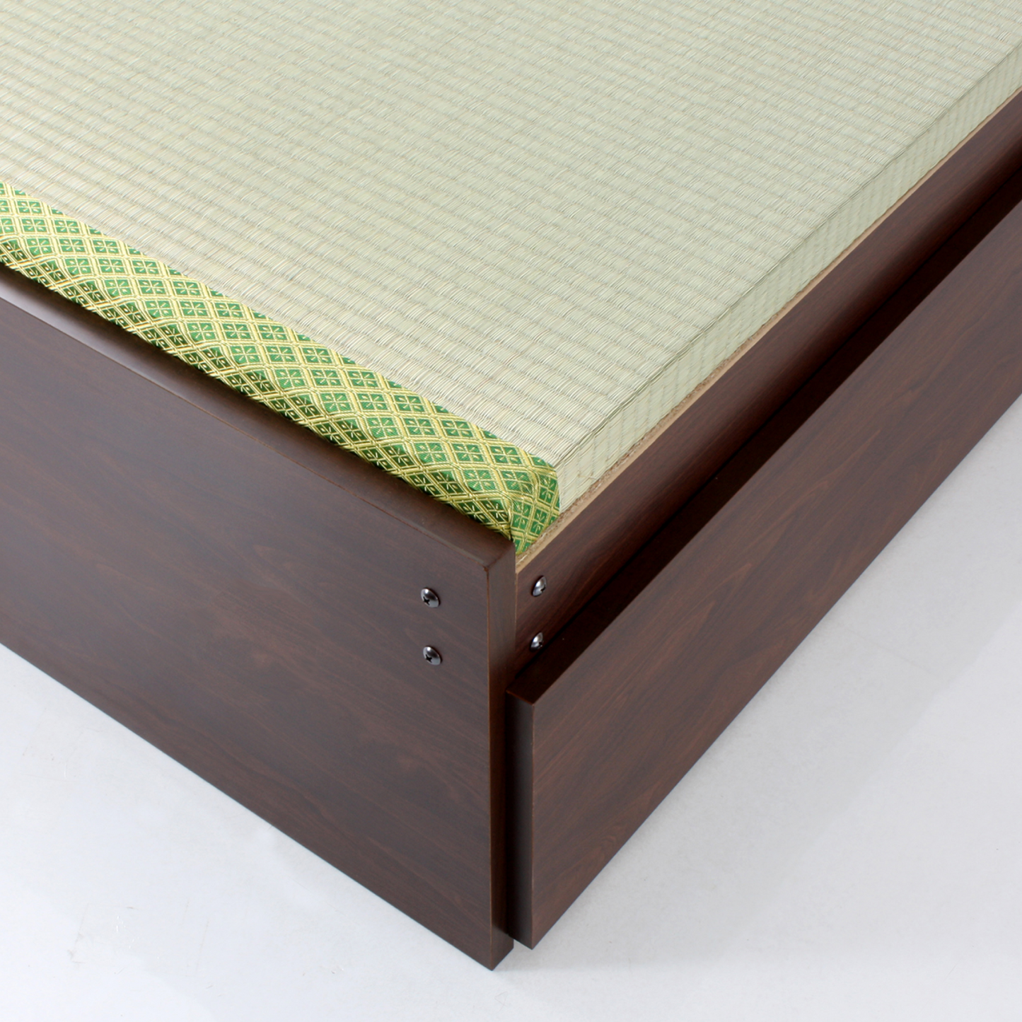 畳の収納ベッド　ダブルベッド/ハイタイプ