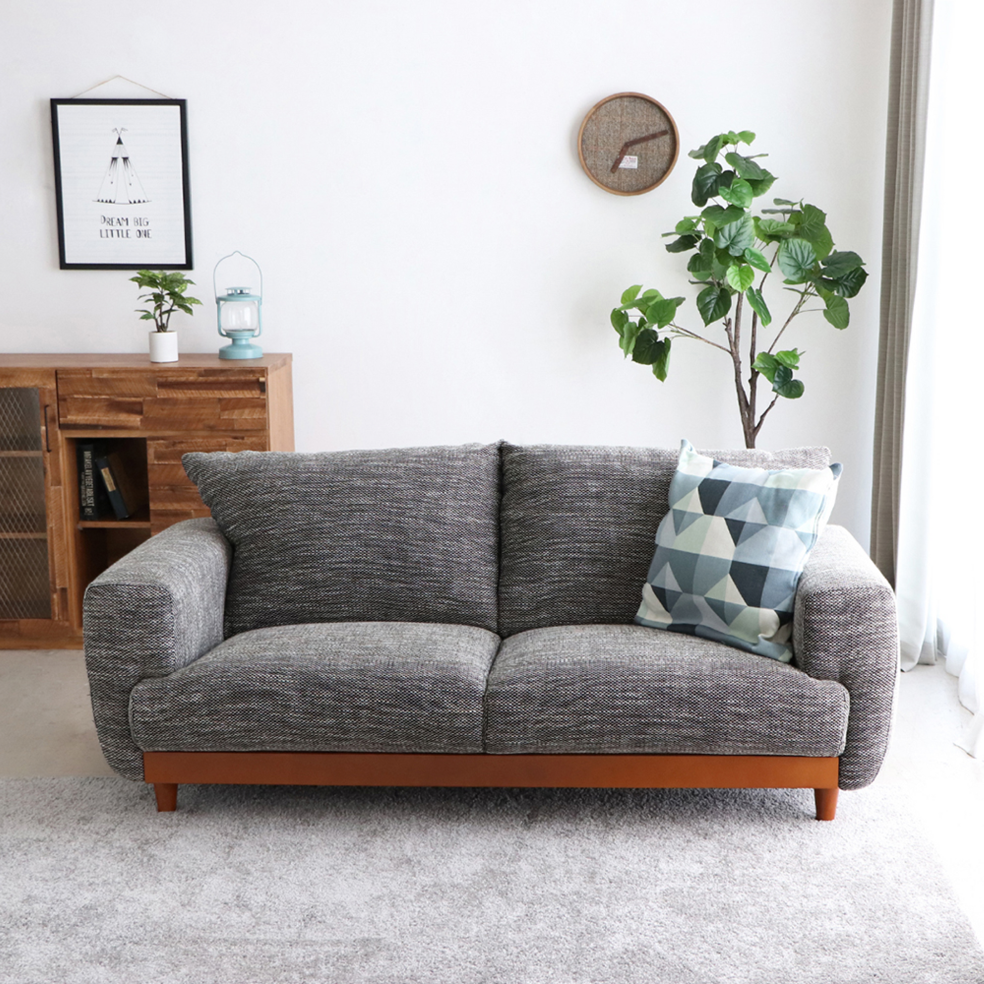 北欧風ソファ(2人掛け) 北欧風ふかふか2人掛けソファー-weshop interior