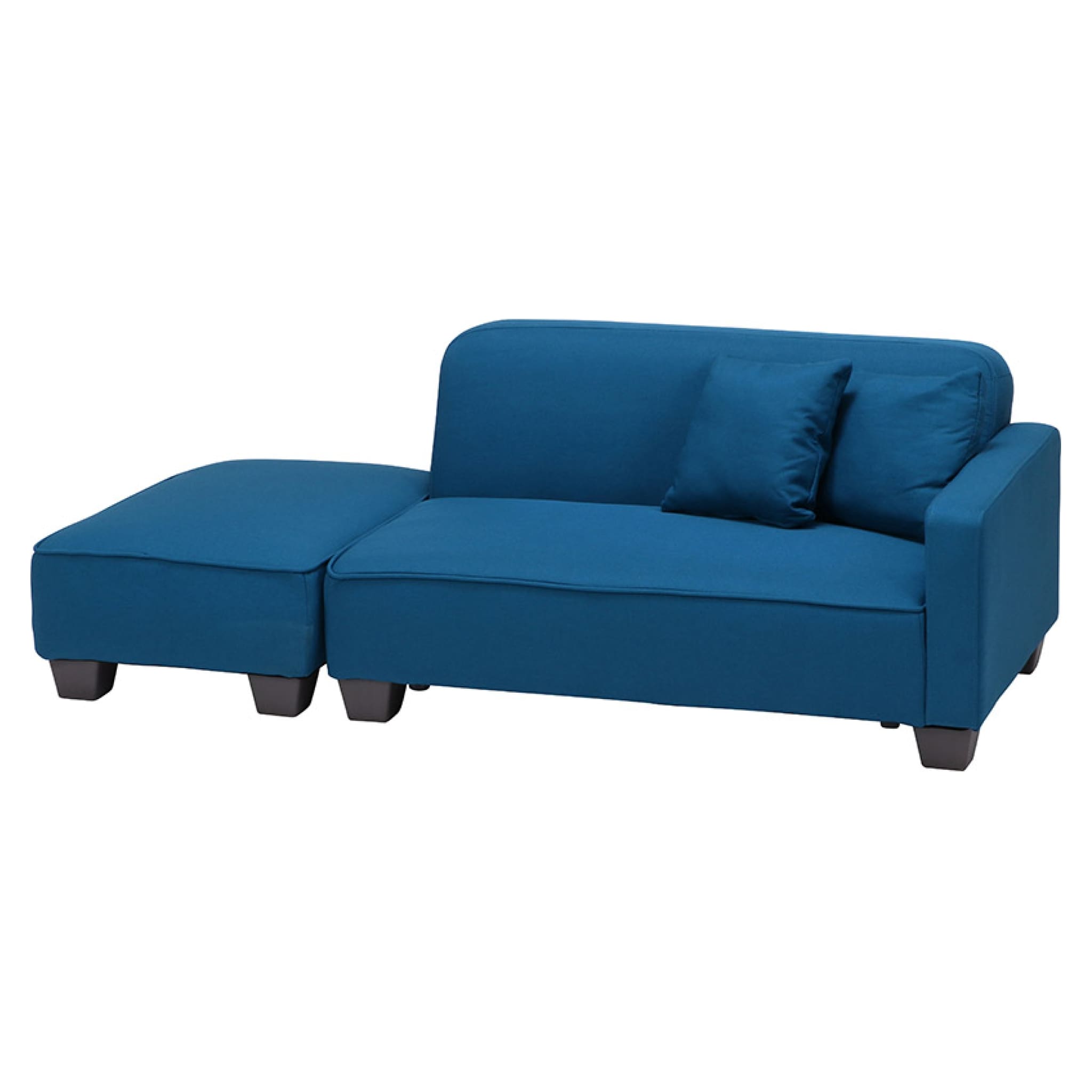 IKEA ソファ オットマン 収納付き ブルー - オットマン・スツール